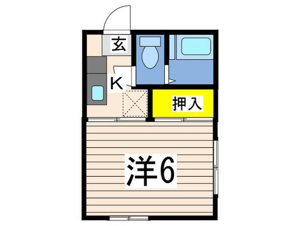 ジュネスカ－サの物件間取画像